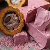 Nuevo chocolate rosa ruby