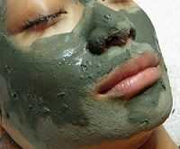 máscara verde