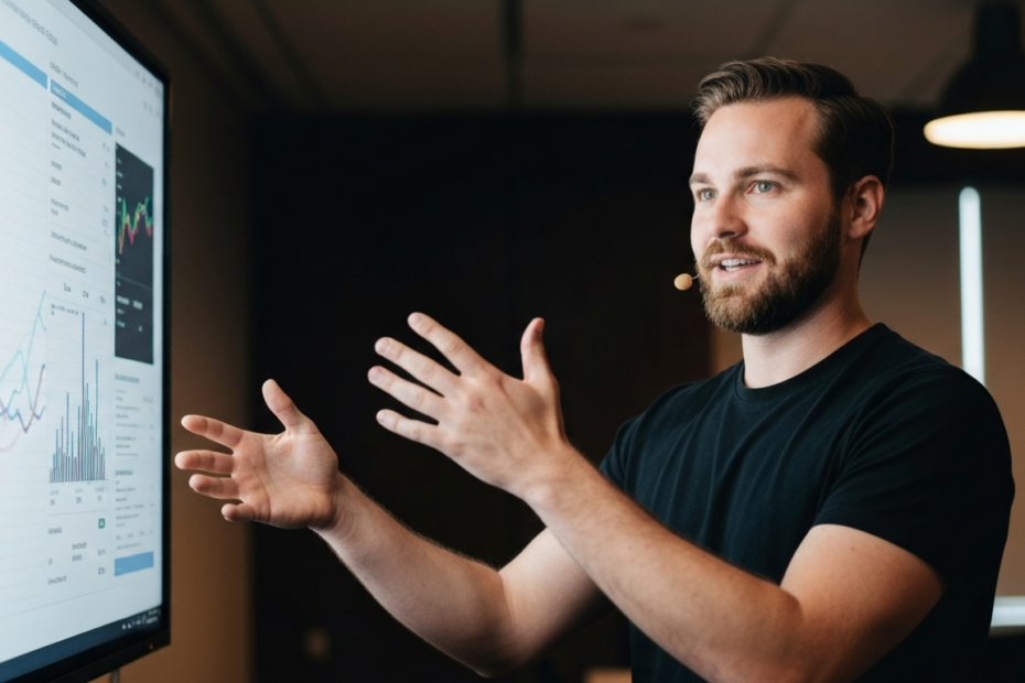 A detailed, photorealistic image of a modern hospital control room with multiple large screens displaying real-time patient flow data, efficiency metrics, and resource allocation maps. Healthcare prof