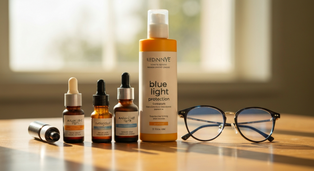 Protección de la piel frente a la luz azul de pantallas